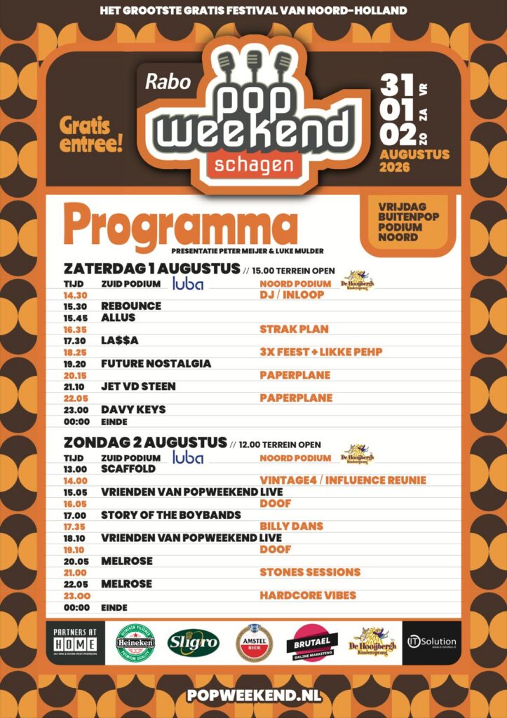 Popweekend Schagen
